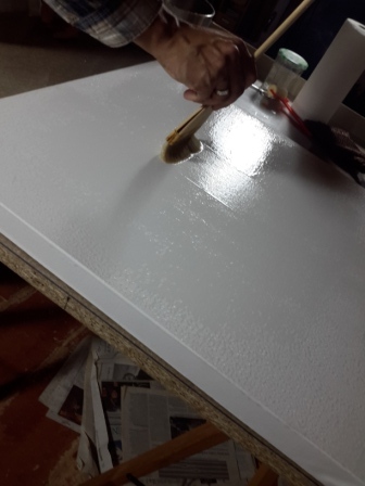 encoller le châssis