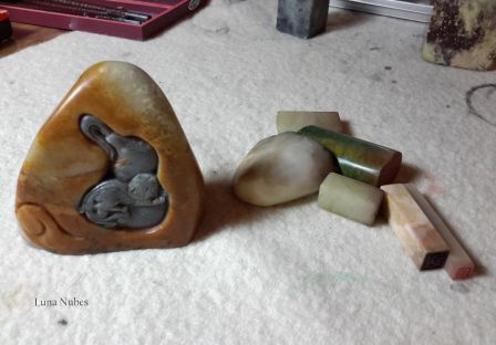 Pierres à graver 3 fp